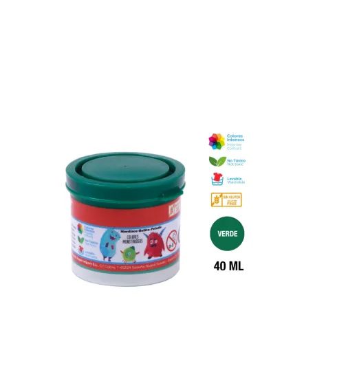Témpera 40ml Verde