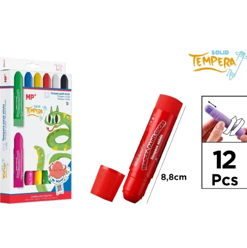 Témpera Sólida 12U