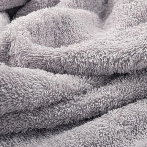 Toalla Rizo 600GR/M2 Gris Plata