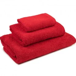 Toalla Rizo 600GR/M2 Roja