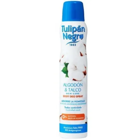 Tulipán Negro Desodorante Algodón y Talco