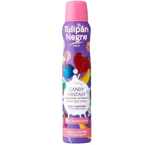 Tulipán Negro Desodorante Candy Fantasy