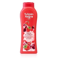 Tulipán Negro Gel Baño Fresa y Cereza