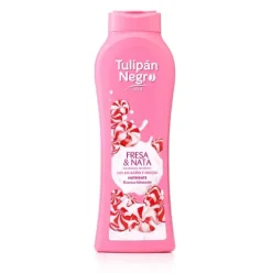 Tulipán Negro Gel Baño Fresa y Nata