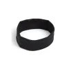 Turbante de Pelo Negro 4cm