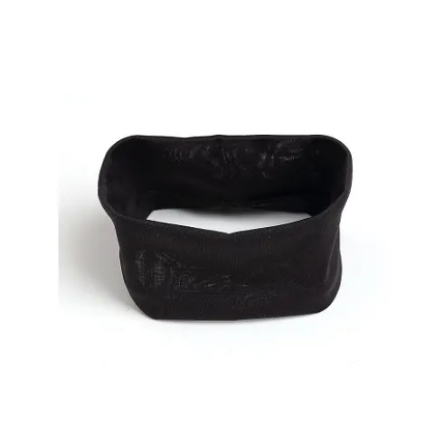 Turbante de Pelo Negro 6cm