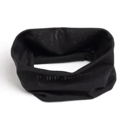 Turbante de Pelo Negro 8cm