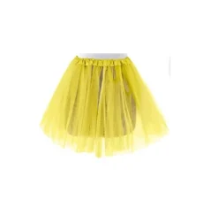 Tutu Amarillo Infantil 30cm