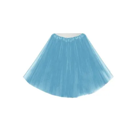 Tutu Azul Claro Adulto 60cm