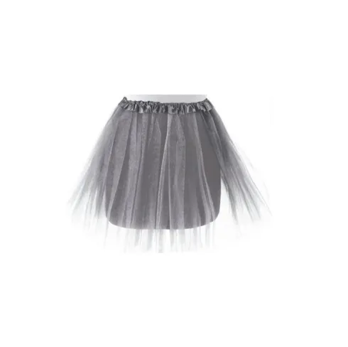 Tutu Gris Adulto 40cm