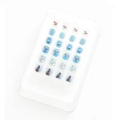 Uñas Postizas Desmontables Infantil 24pcs