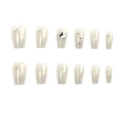 Uñas Postizas Desmontables 12pcs