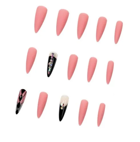 Uñas Postizas Desmontables 15pcs