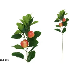 Vara Hojas Con Manzanas 84cm