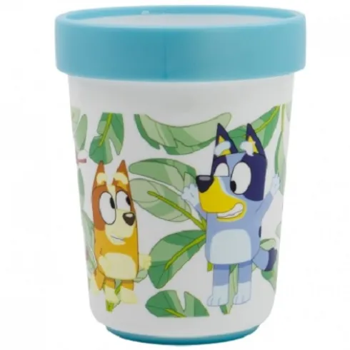 Vaso Antideslizante Premium Bicolor 260 ML Bluey