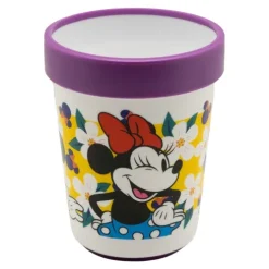 Vaso Antideslizante Premium Bicolor 260 ML Minnie Sushine