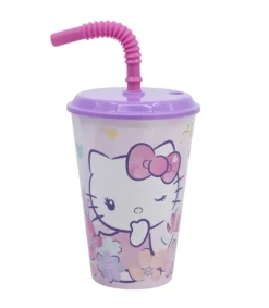 Vaso Caña Easy 430 ML Hello Kitty