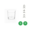 Vaso Chupito Reutilizable Transparente 33cc PP