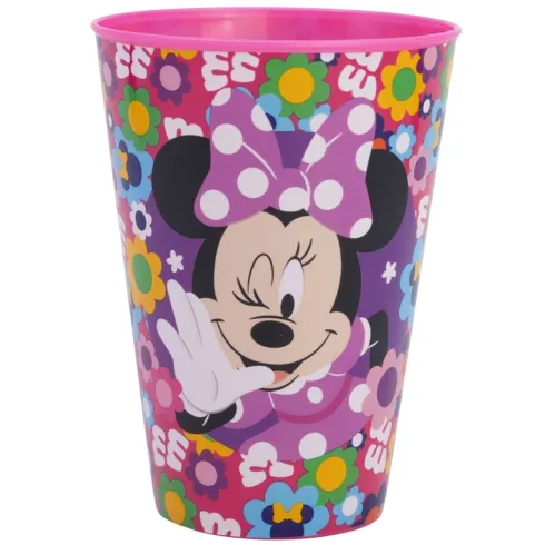 Vaso Easy Grande 430 ML Minnie Bold Florals