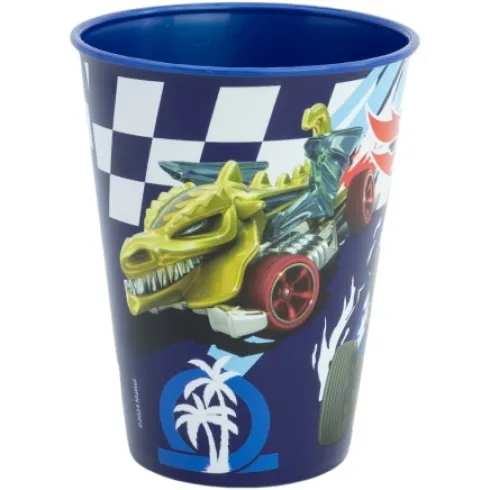 Vaso Easy Pequeño 260 ML Hotweels Blue Fire