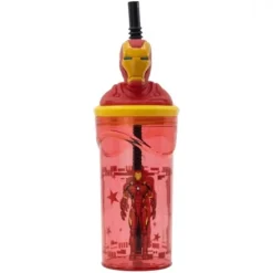 Vaso Figurita 3D 360 ML Avengers Invicible Force