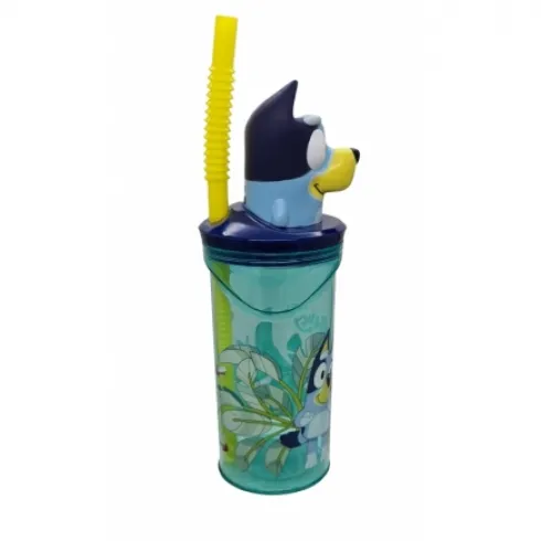 Vaso Figurita 3D 360 ML Bluey