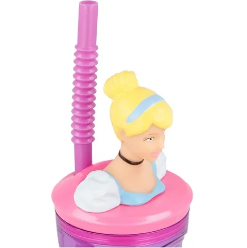 Vaso Figurita 3D 360 ML Disney Princess