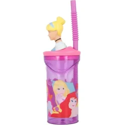 Vaso Figurita 3D 360 ML Disney Princess