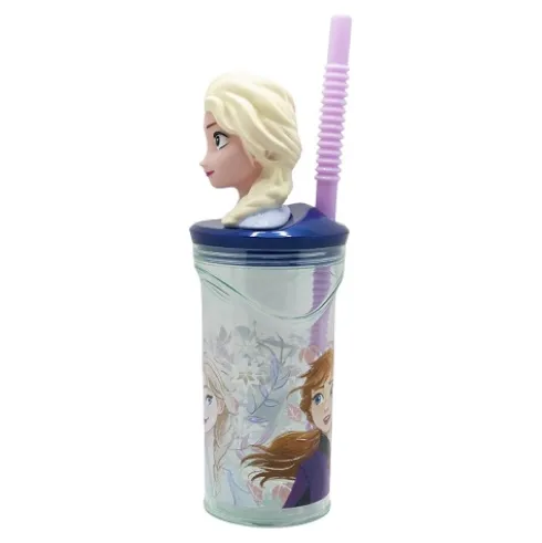 Vaso Figurita 3D 360 ML Frozen Snow Tale