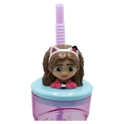 Vaso Figurita 3D 360 ML Gabbys Dollhouse