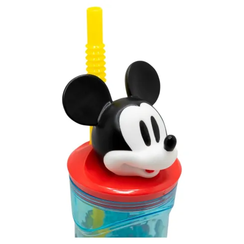 Vaso Figurita 3D 360 ML Mickey True Champions