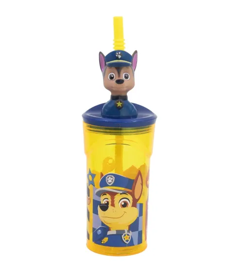 Vaso Figurita 3D 360 ML Paw Patrol Boy Rescue Pups