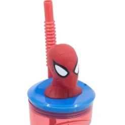 Vaso Figurita 3D 360 ML Spiderman Moving Target