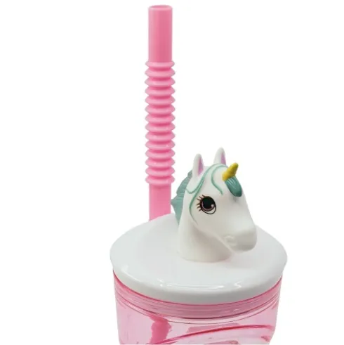 Vaso Figurita 3D 360 ML Unicornio