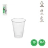 Vaso Irrompible Transparente 220cc 30uds