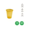 Vaso Premium Reutilizable Oro 360cc