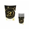 Vasos Cartón 20 Años 240ML