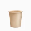 Vasos Cartón Biodegradable Nature 200cc 25uds