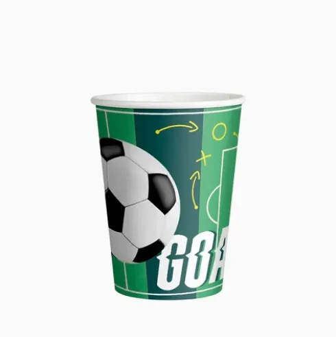 Vasos Cartón Fútbol 270cc
