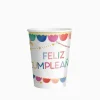 Vasos Cartón Globos 270cc