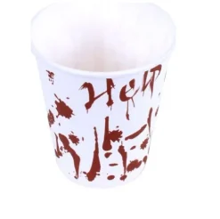Vasos Cartón Halloween Sangre 250ML