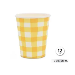Vasos Cartón Limon 250ml