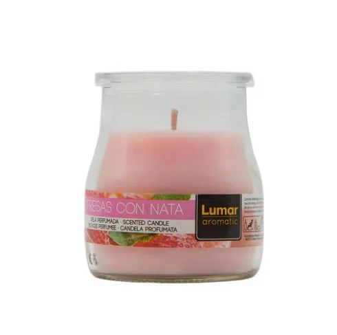 Vaso Yogurt Perfumada Fresas con Nata