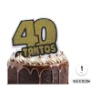 Vela Cumpleaños 40 Oro