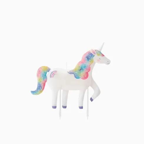Vela Cumpleaños Unicornio