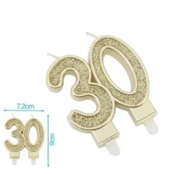Vela Purpurina Oro 30