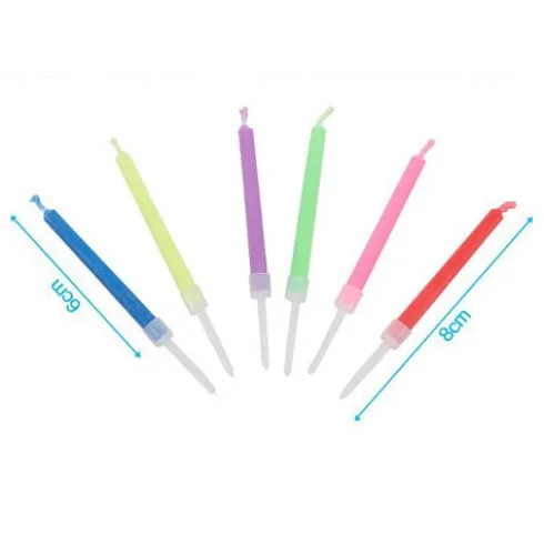Velas Cumpleaños 6pcs