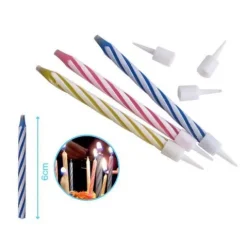 Velas Cumpleaños Reacender 10pcs