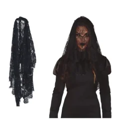 Velo Mantilla Negra 60cm