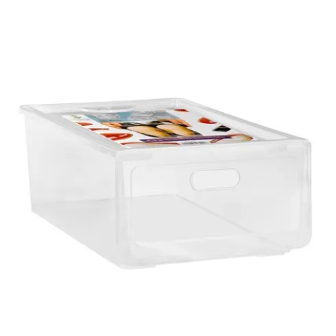 Zapatero Apilable Transparente